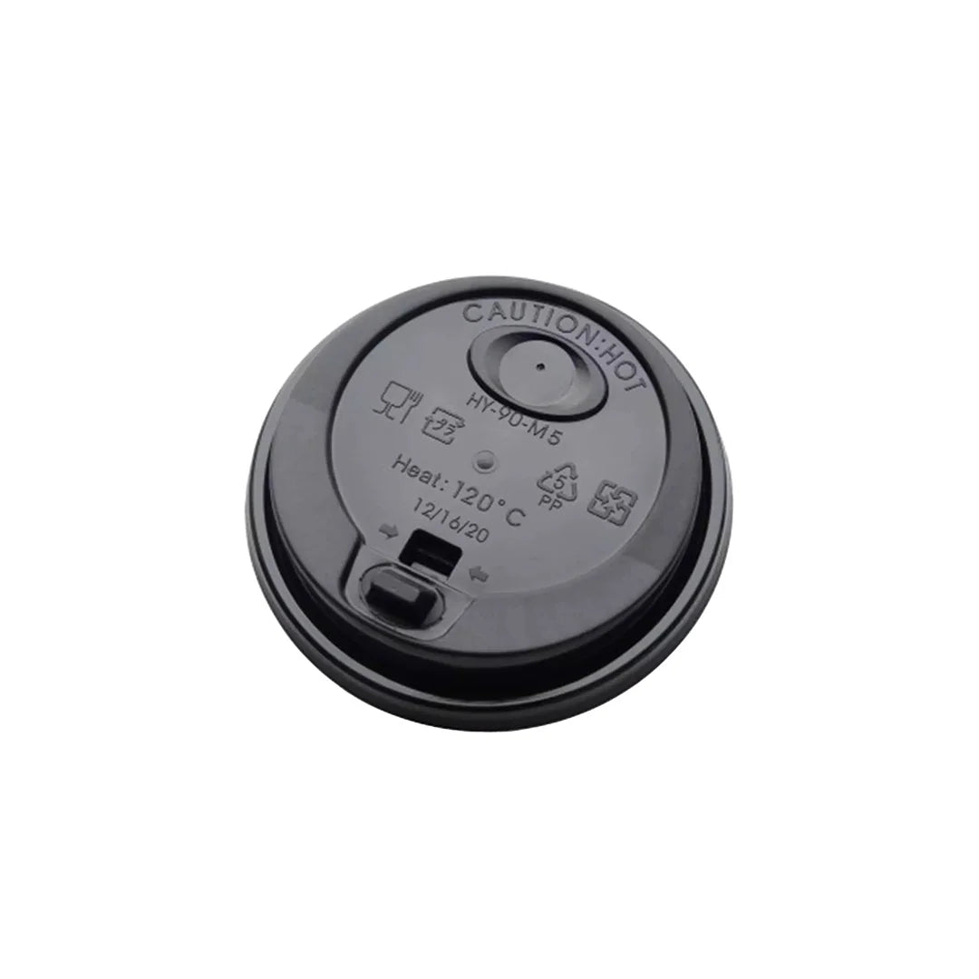 PP Black Two Way Dome Lid