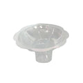 PET Flower Shaped Dessert Cup 450ml