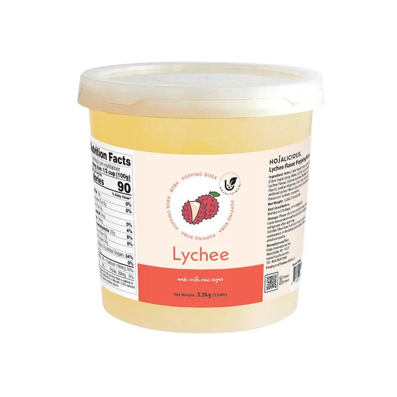 Lychee Popping Boba (7.04 lbs / 3.2kg)