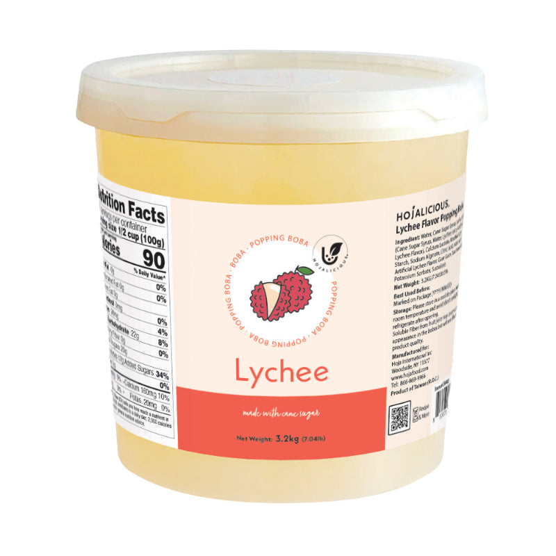 Lychee Popping Boba (7.04 lbs / 3.2kg)