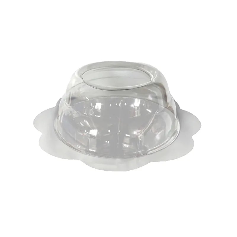 Ø155 PET Flower Shaped Cup Lid